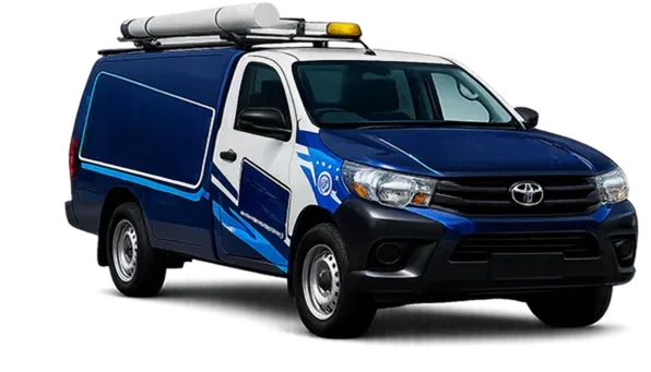 Licensed plumber van servicing Chatswood