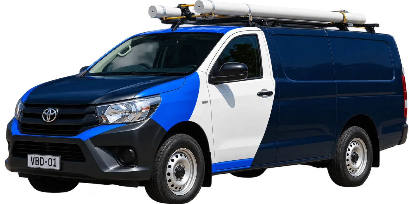 Our van, covering Chatswood and the surrounding suburbs