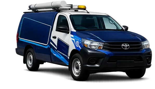 Service van on its way to a Chatswood job